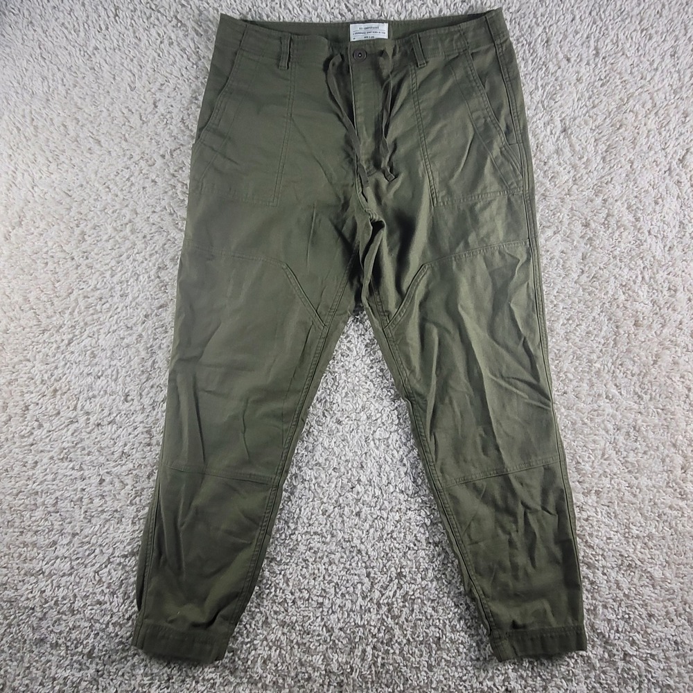 REI Co-op Trailsmith Pants Mens 38x32 Green Excellent Utility Hiking Outdoor - Picture 2 of 15